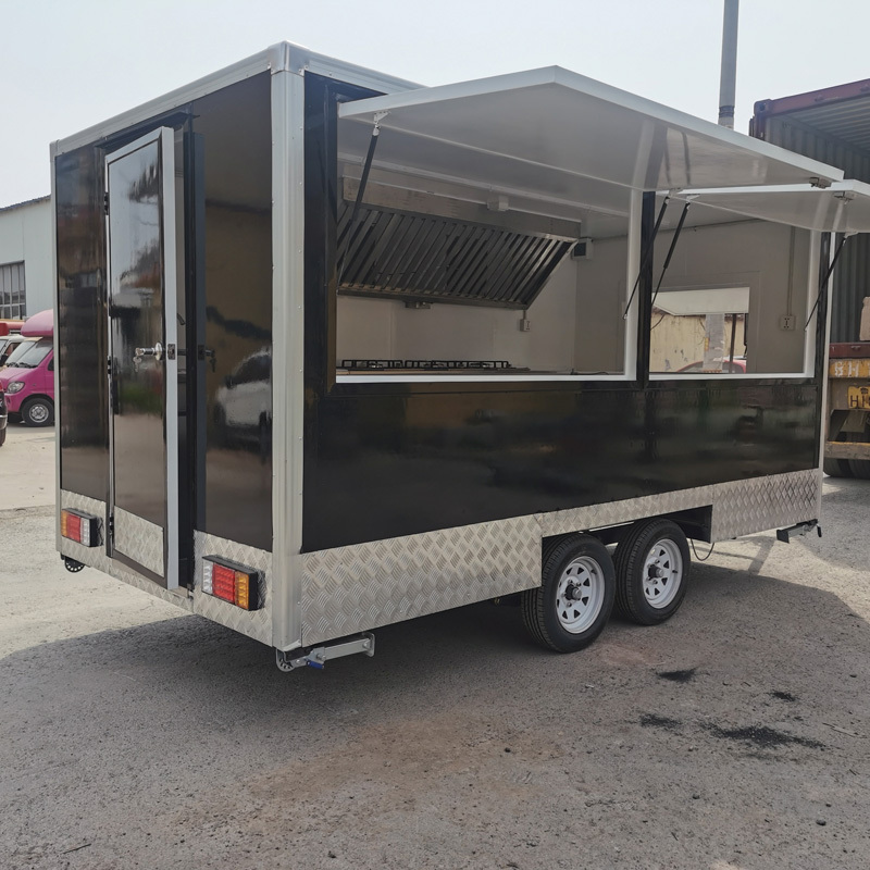 hot sale mobile bbq cart ice cream food trailers For Sale In Philippines