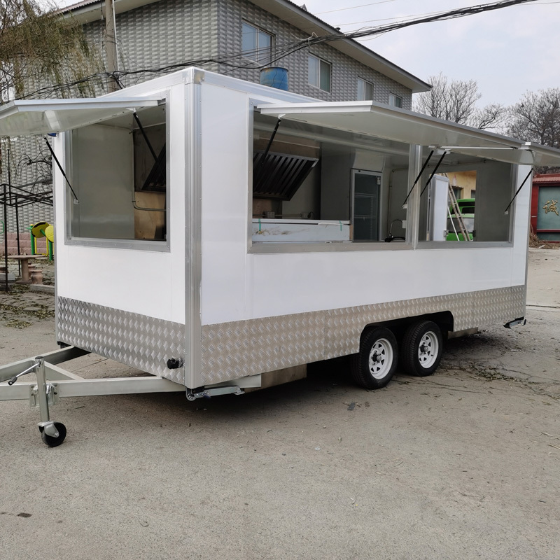 2022 New Style Full Size street food kiosk ice cream bike cart for sale