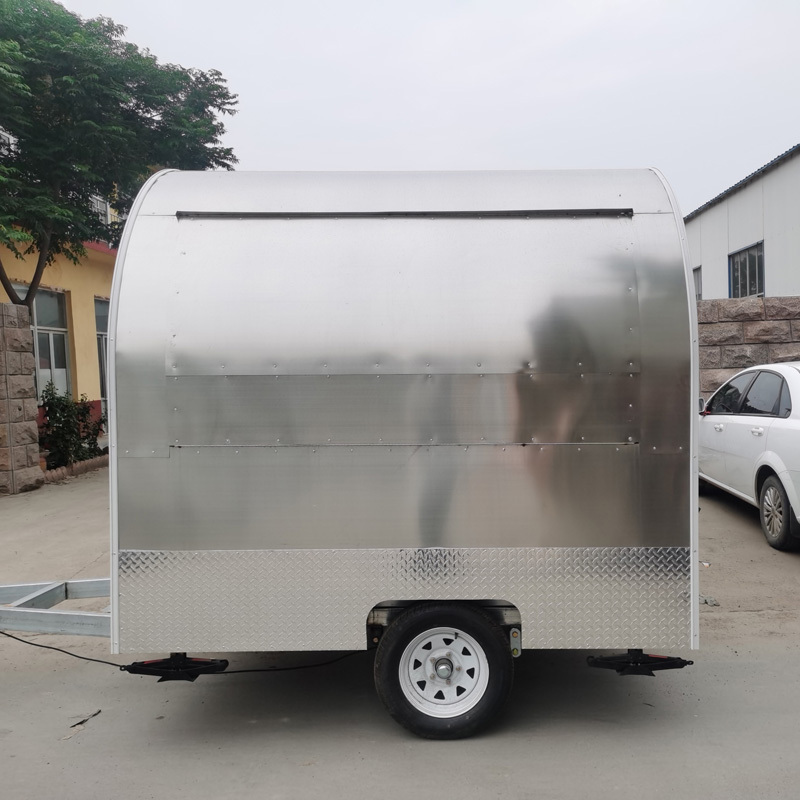 Mobile Hot Dog Pizza BBQ Food Trucks With Full Kitchen for Sale