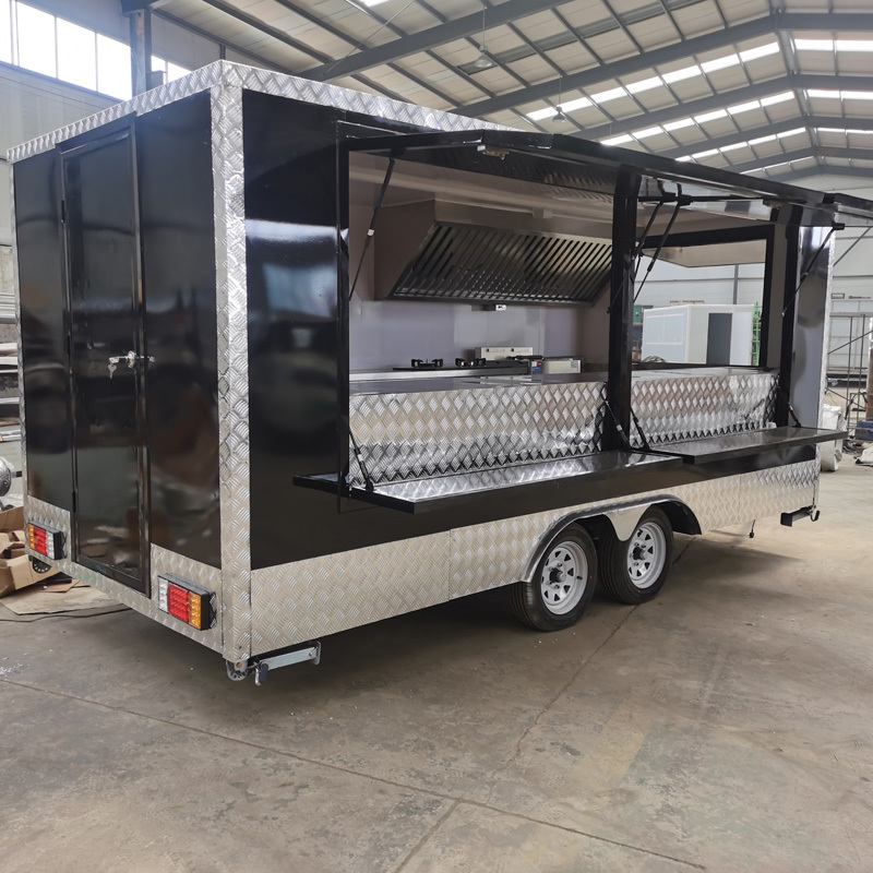 hot sale mobile bbq cart ice cream food trailers For Sale In Philippines