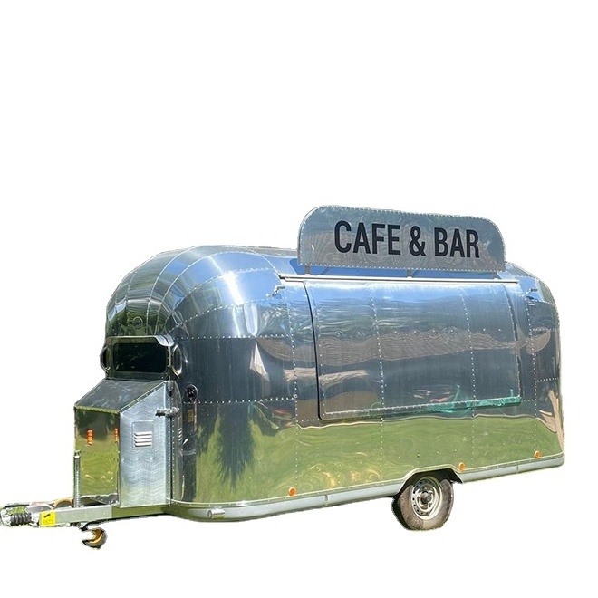 Fast Delivery Airstream mobiles bars trailers food truck for dirty spain