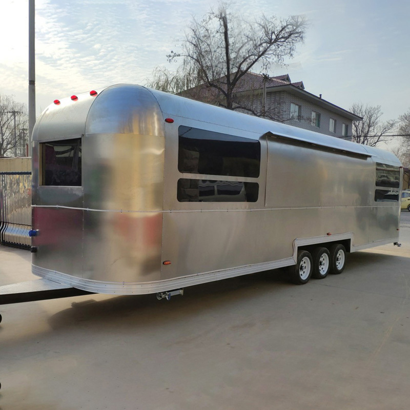 18 food trailer ice cream truck food cart with full kitchen equipment for sale