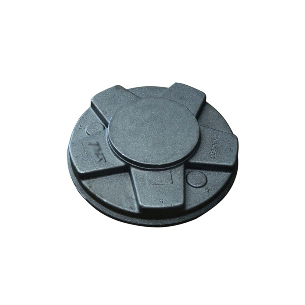 China custom ductile iron heat treatment sand casting manhole cover