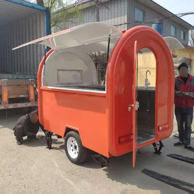 catering new style food kiosk prices remorque food trucks with Factory price