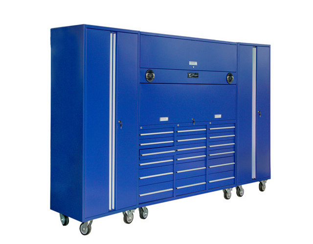 High quality wholesale tool chest on wheels with tools mobile workbench tool cabinet trolley