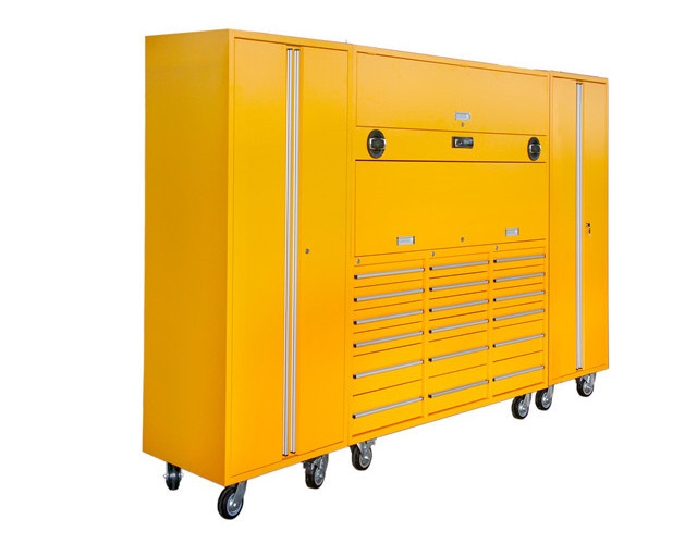 High quality wholesale tool chest on wheels with tools mobile workbench tool cabinet trolley