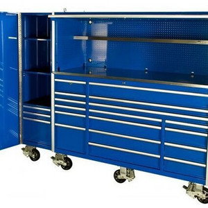 Rolling Workbench stainless steel countertop with Drawer Garage Series Combination Tool Box Storage Cabinet Tool Chest on wheels