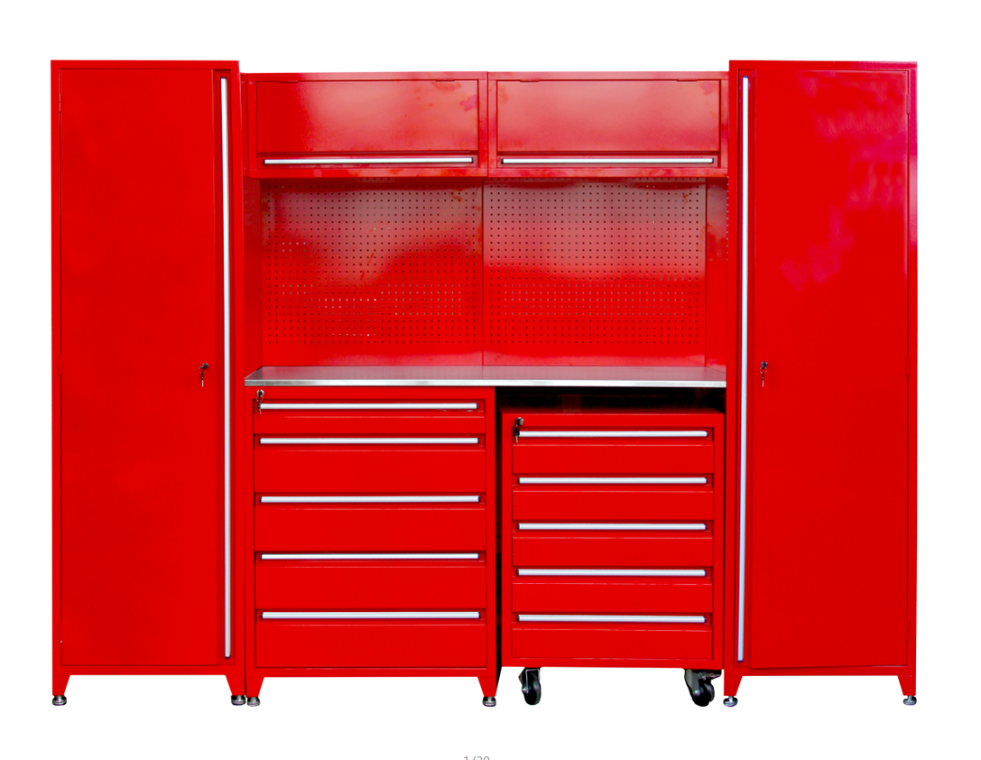 Tool cabinets electronically locked drawers master mechanic tool chest garage cabinets wall