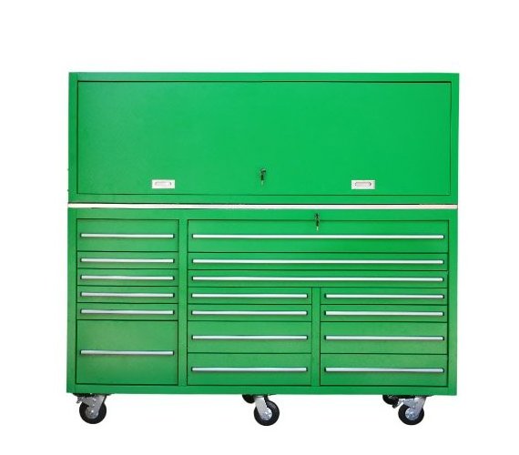 Mechanic tool box roller 16 drawer cabinet tool chest on wheels golden line tool cabinet work bench