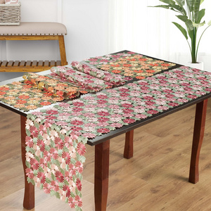 satin cutwork table cloth