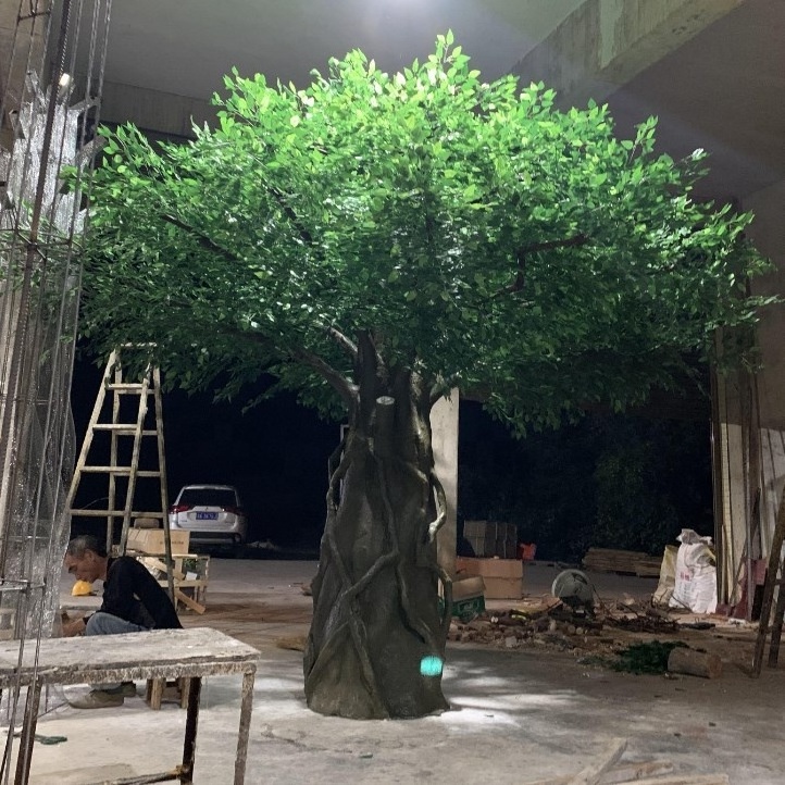 O-321 Large Green Silk Olive Artificial Big Trees Artificial plants Tree for Wedding Christmas Party Outdoor Decoration