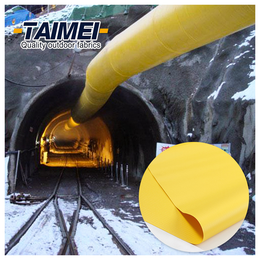 Flexible Fabric Air Duct Conditioning Fabric Ducting PVC Fabric for Air Duct for Ventilation