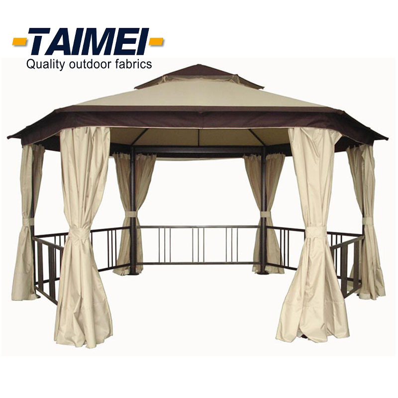 Double Roof Wind Resistant Waterproof Garden Patio Gazebo