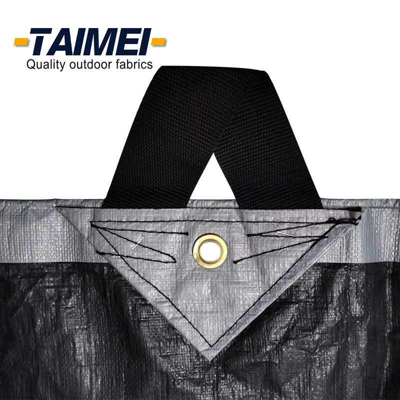 Waterproof PE Tarpaulin Uv-Resistant Hay Bale Cover Tarps Plastic Hay Tarp for Hay