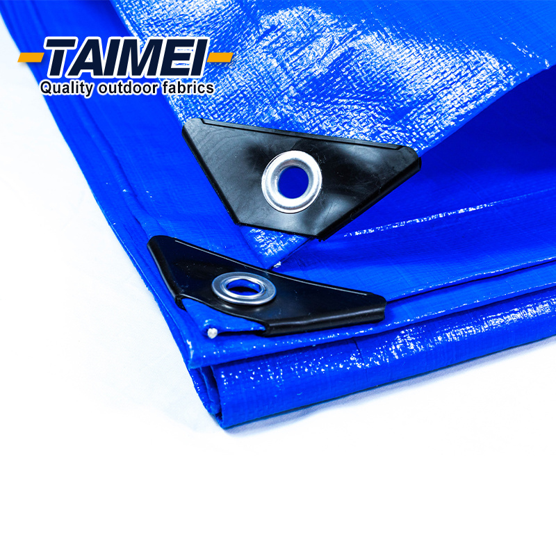 PE Tarpaulin Sheet Multi-Purpose Thick Blue Waterproof Heavy Duty Poly Tarp PE Tarpaulin Cover