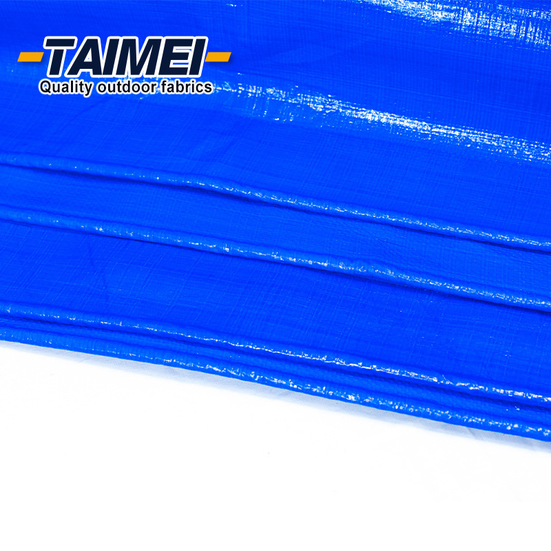 PE Tarpaulin Sheet Multi-Purpose Thick Blue Waterproof Heavy Duty Poly Tarp PE Tarpaulin Cover