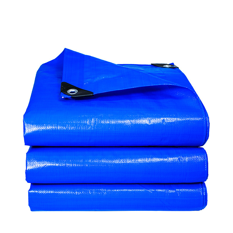 PE Tarpaulin Sheet Multi-Purpose Thick Blue Waterproof Heavy Duty Poly Tarp PE Tarpaulin Cover