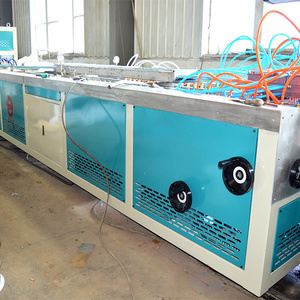 Automatic UPVC WPC window door frame panel board making machine/plastic pvc profile extrusion line