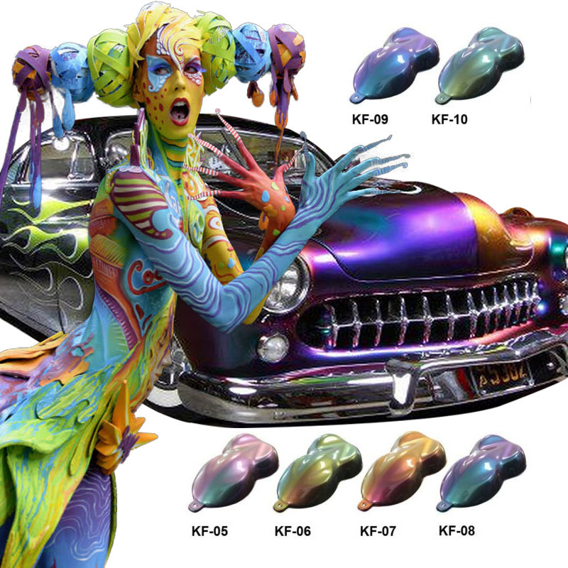 Shoe Fishing Motorcycle Hand Model Nail Recolor Chameleon Used Car Coating Spray Holographic Pearl Flakes Pigment Paint Price