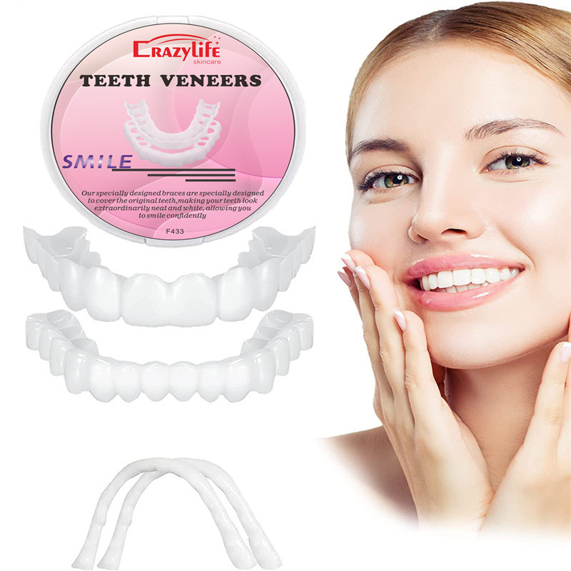 2024 Hot sale product perfect smile denture braces comfortable teeth veneers whitening dentures cosmetic temporary false cover