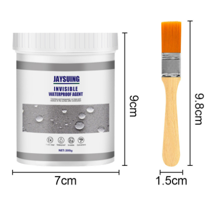 30 100 300 500g transparent waterproof glue coating toilet exterior wall roof leakproof waterproof agent waterproof coating