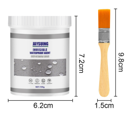 30 100 300 500g transparent waterproof glue coating toilet exterior wall roof leakproof waterproof agent waterproof coating