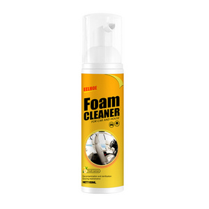 Multifunctional car Interior decontamination leather seat wash maintenance surfaces spray foam cleaner