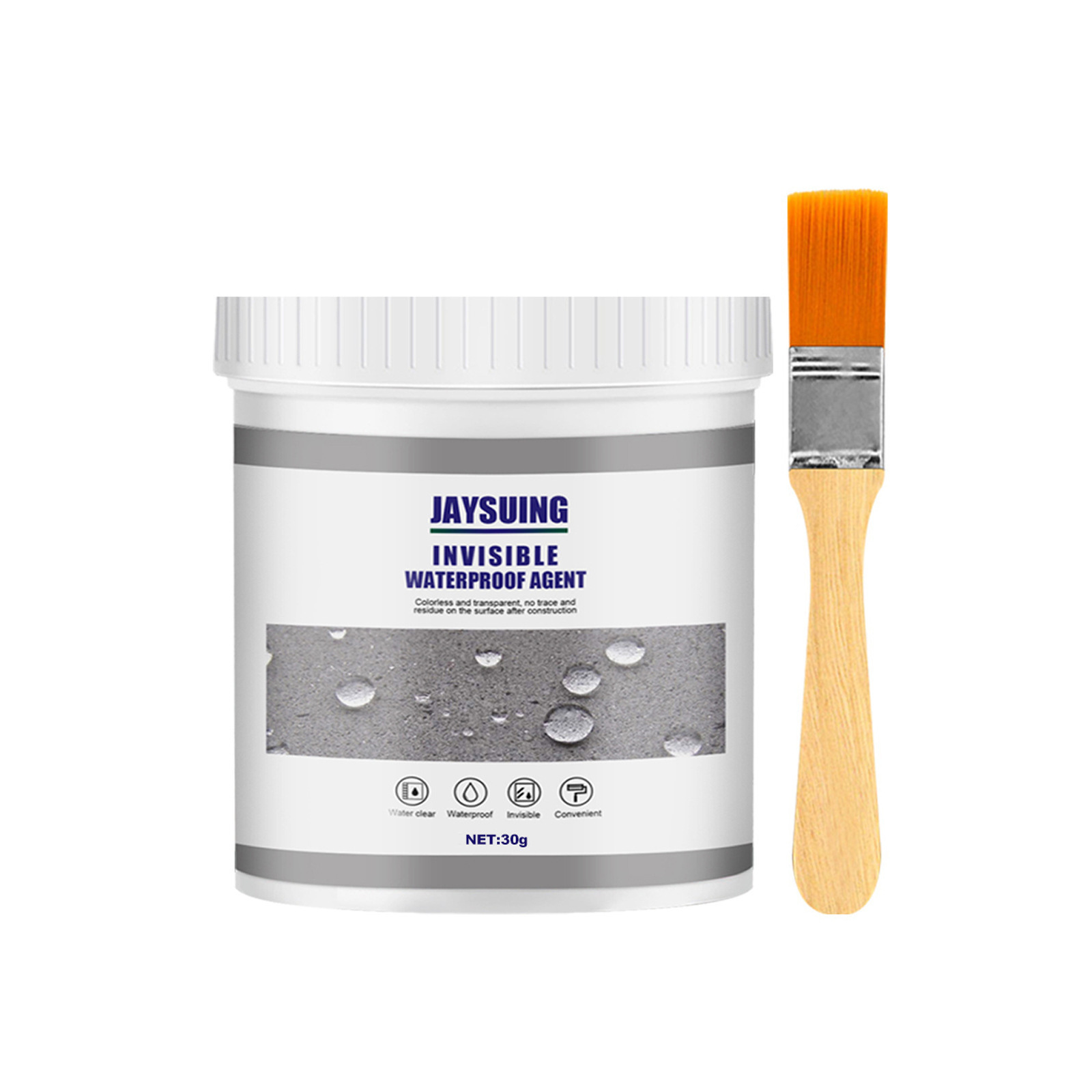 Jaysuing super strong insulating sealant coating permeable invisible polyurethane construction adhesive waterproof agent