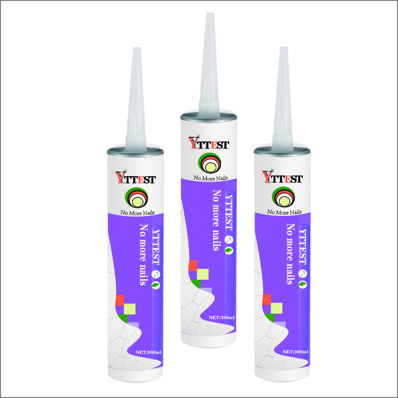 Nail-free glue fast curing weather-resistant liquid pvc building no longer use nails