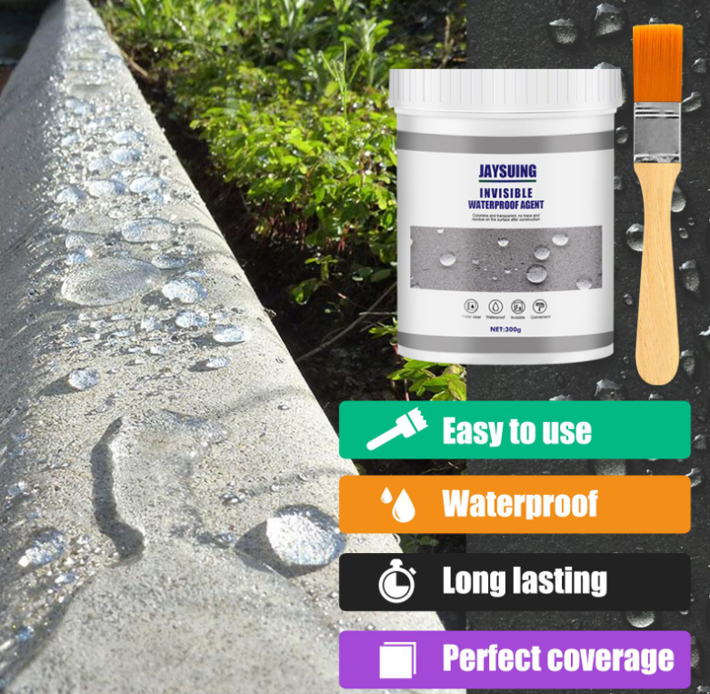 30 100 300 500g transparent waterproof glue coating toilet exterior wall roof leakproof waterproof agent waterproof coating