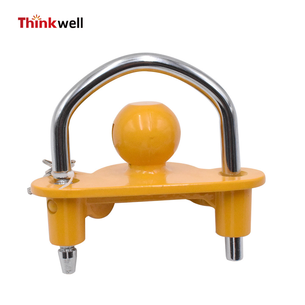 Thinkwell  U Type Trailer Coupler Lock Heavy Duty Hitch Coupling Ball Lock