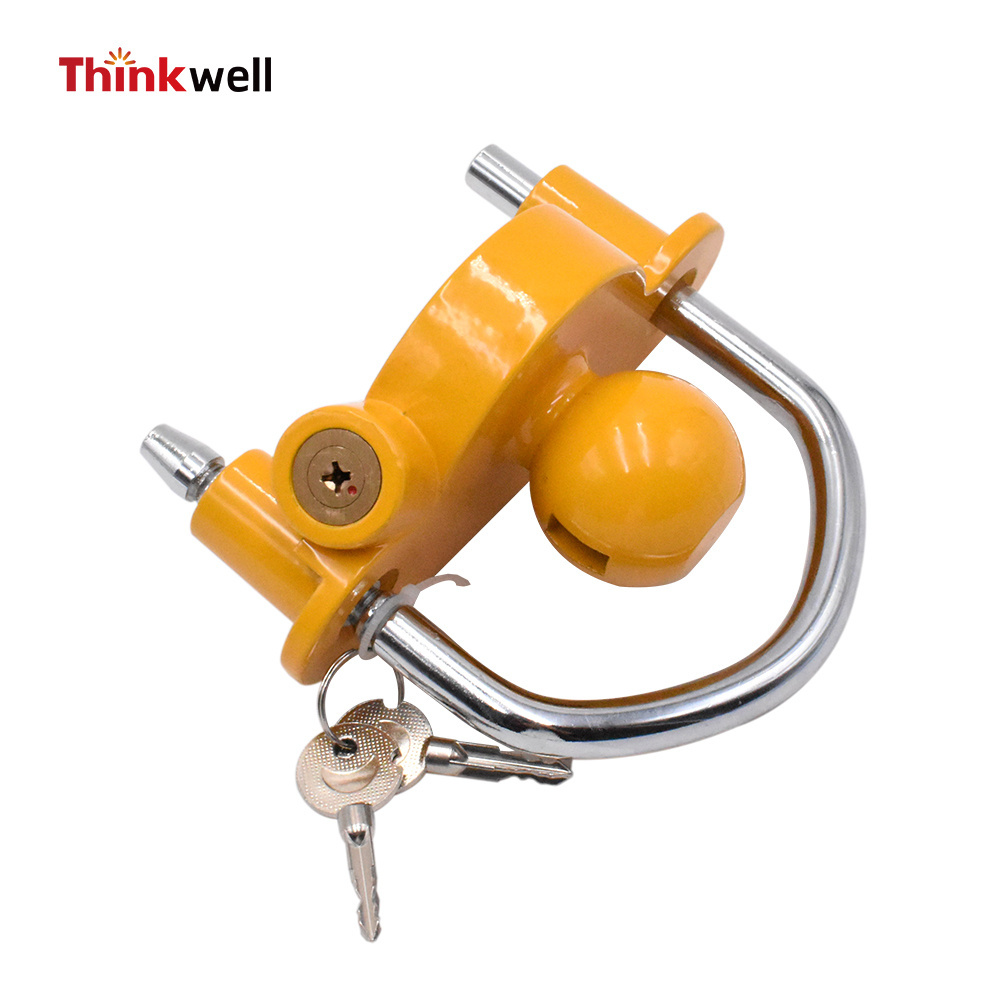 Thinkwell  U Type Trailer Coupler Lock Heavy Duty Hitch Coupling Ball Lock