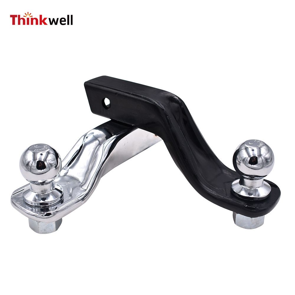 Interchangeable 2 Inches Stainless Gooseneck Sizes Tow Bar Hitch Ball Trailer For Tractor