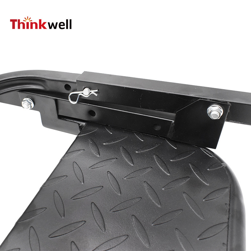 Black Folding Heavy Duty Tire Steps for Truck SUV