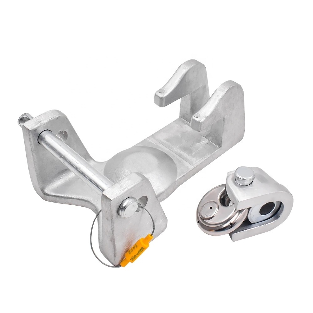 Heavy-Duty Gooseneck Lock for Trailer with Key Lock