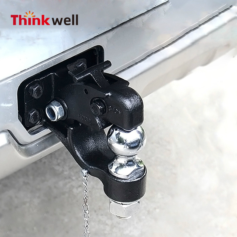 High Quality Adjustable Receiver Tow Pintle Hook with Hitch Ball Factory Price 4WD Tow Trailer Cover for 4Runner Truck CH Models