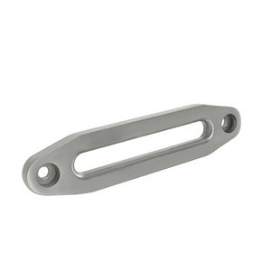 10" Billet Aluminum Hawse Fairlead for Synthetic Winch 8000-15000 LBs Rope Cable Lead Guide