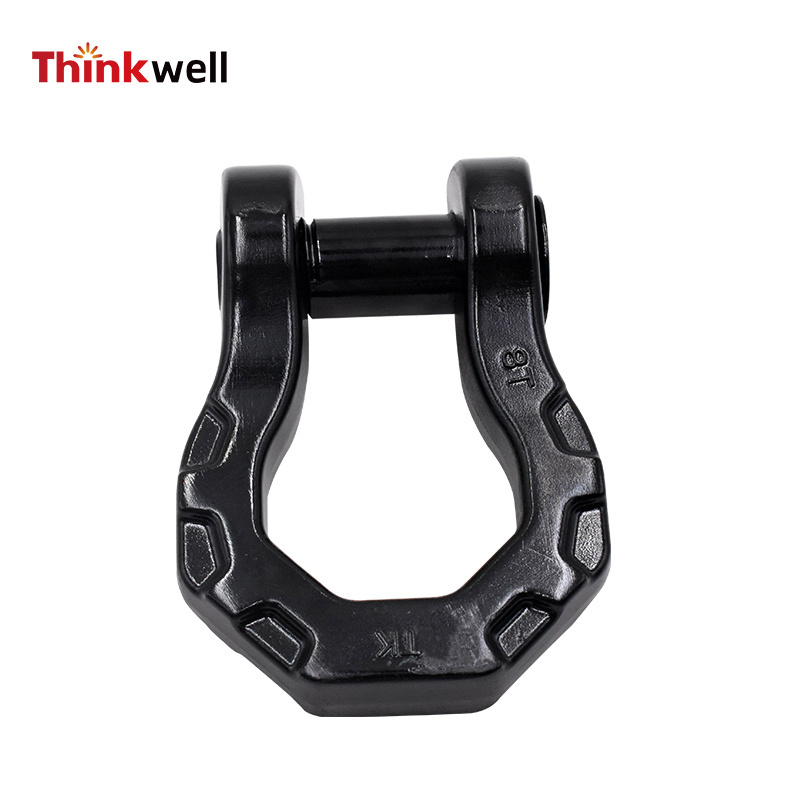 Off Road Bow Shackles Heavy Duty Shackle Heavy Duty 8T Customized Carbon Steel D Ring Shackle Wholesaler Stainless Steel Us Type