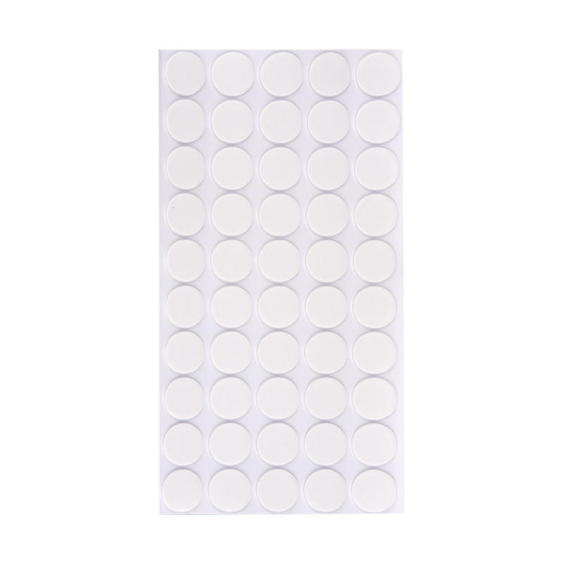 High Sticky Washable Die Cut Two Side Gel Glue Double Sided Transparent Round Circles Nano Die Cutting Adhesive Tape Pad