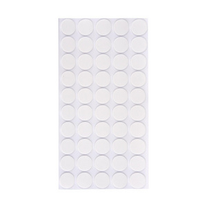 High Sticky Washable Die Cut Two Side Gel Glue Double Sided Transparent Round Circles Nano Die Cutting Adhesive Tape Pad