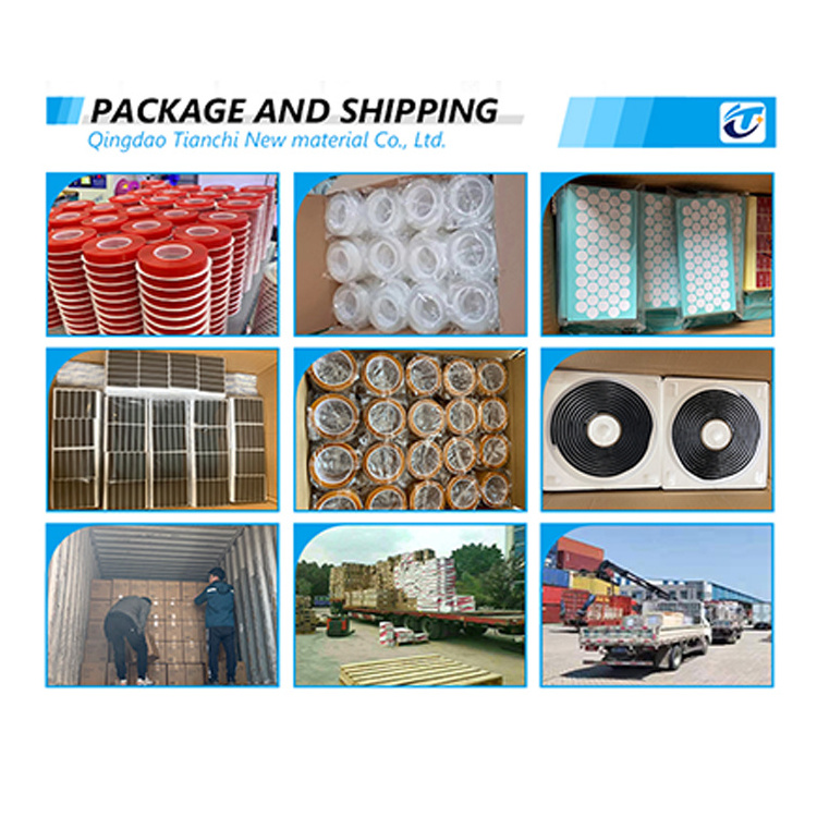 Wholesale Strong Vhb Adhesive Tape Strong Sticky Glue Die Cut Sticky Double Sided pet Tape Dots Die Cuts