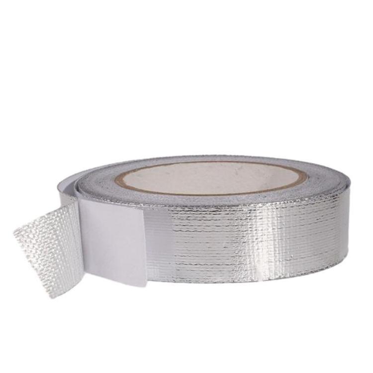 Grade FSK Tape Fiber Fireproof Fiberglass Adhesive Solvent Glass-Cloth Thick Glass Cloth Aluminum Foil Tape