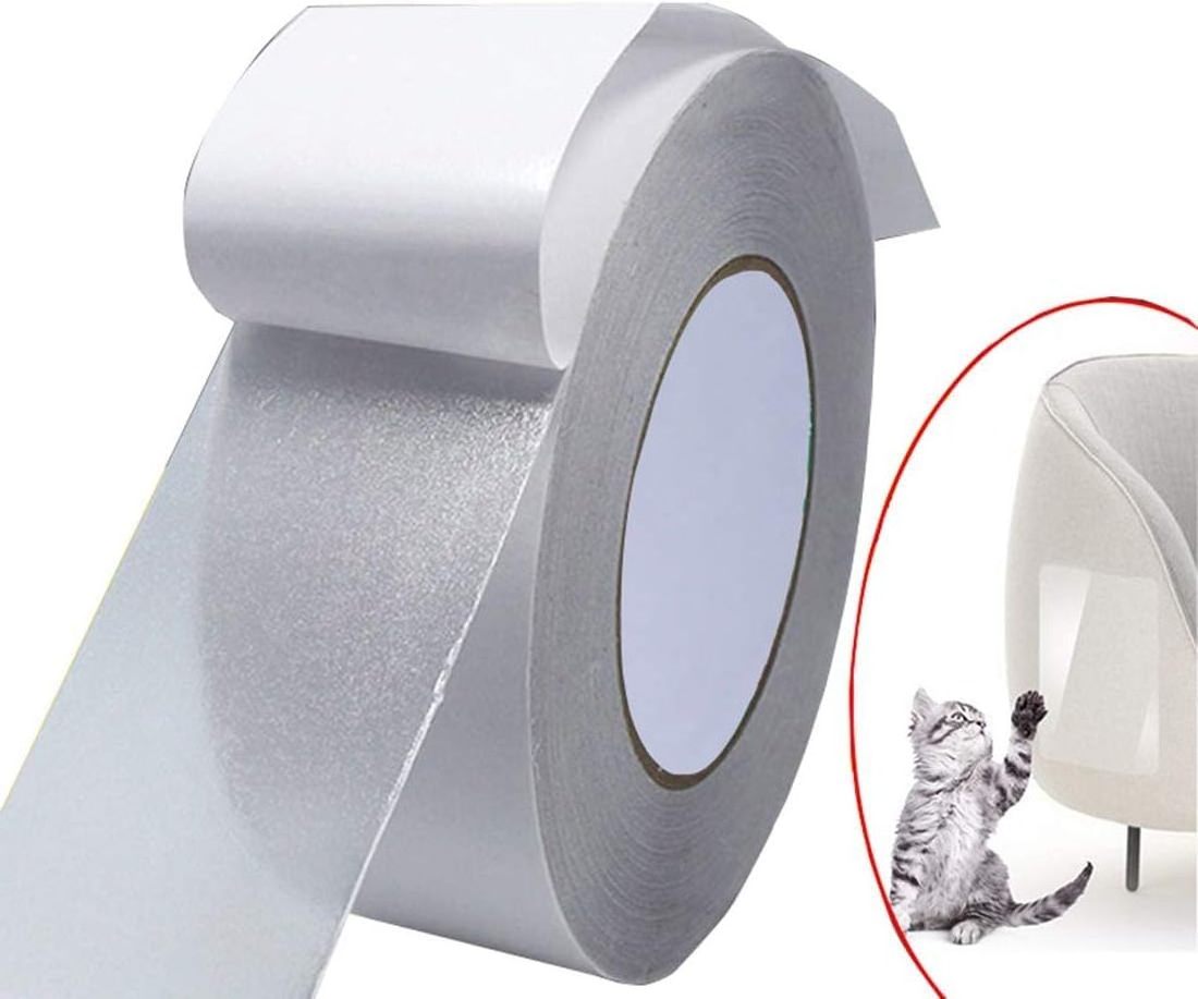 Anti Scratching Sticky Tape Cat Scratch Guards Deterrent Guard Couch Clear Cat Training Double Side Tape