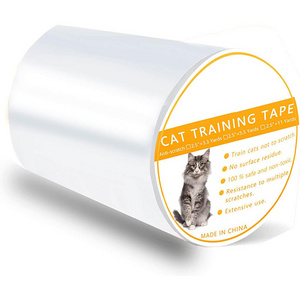 Clear Double-Sided Training Scratch Masking Training Furniture Couch Protectors Anti-Scratch Cats Adhesive Tape