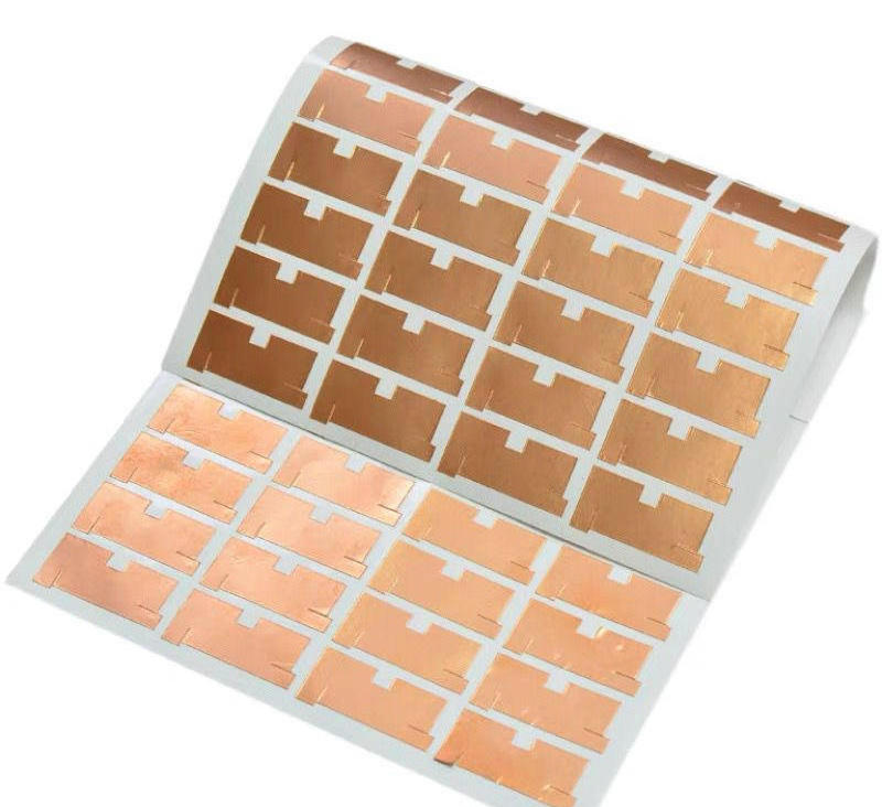 High Temperature Resistance Copper Foil Adhesive Tape Conductive Die Cutting Copper Metal Tape Roll 0.05Mm Copper Foil Tape