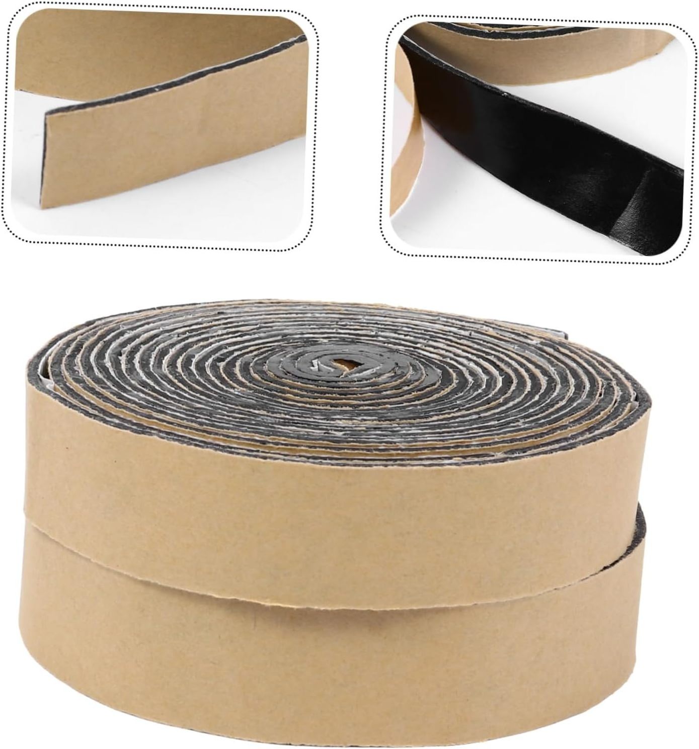 Double Side Butyl Waterproof Sealant Tape For Building Water Field 3mm x 12mm x 15m Car Headlight Sealant Butyl Tape