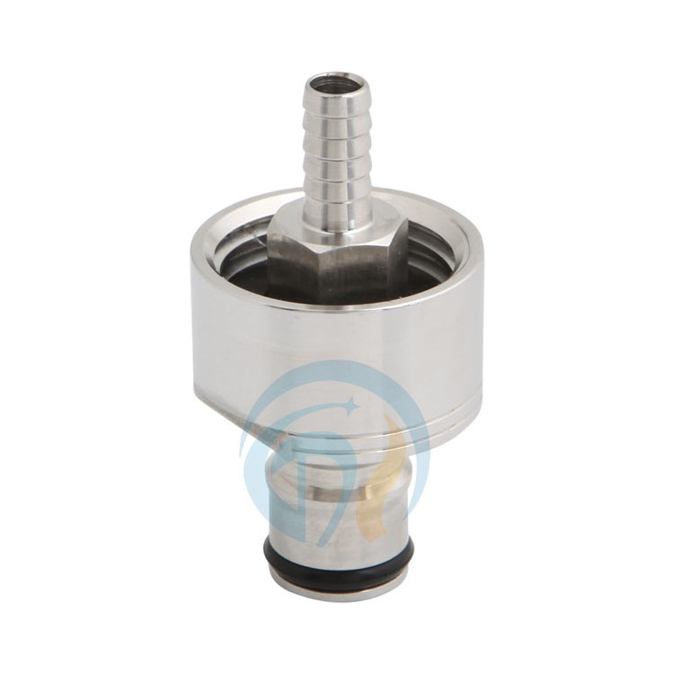 Beer Brewing Carbonation Cap W_ 5_16_ Barb & Ball Lock Disconnect Fit Soft Drink Pet Bottles Homebrew Cornelius Keg Connector