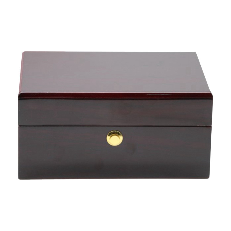 Watched Box Paint Wood Retro Black Wooden Box Handmade Craft Handicraft TIMBER Custom Mini Elegant Wooden Box with Drawer Accept