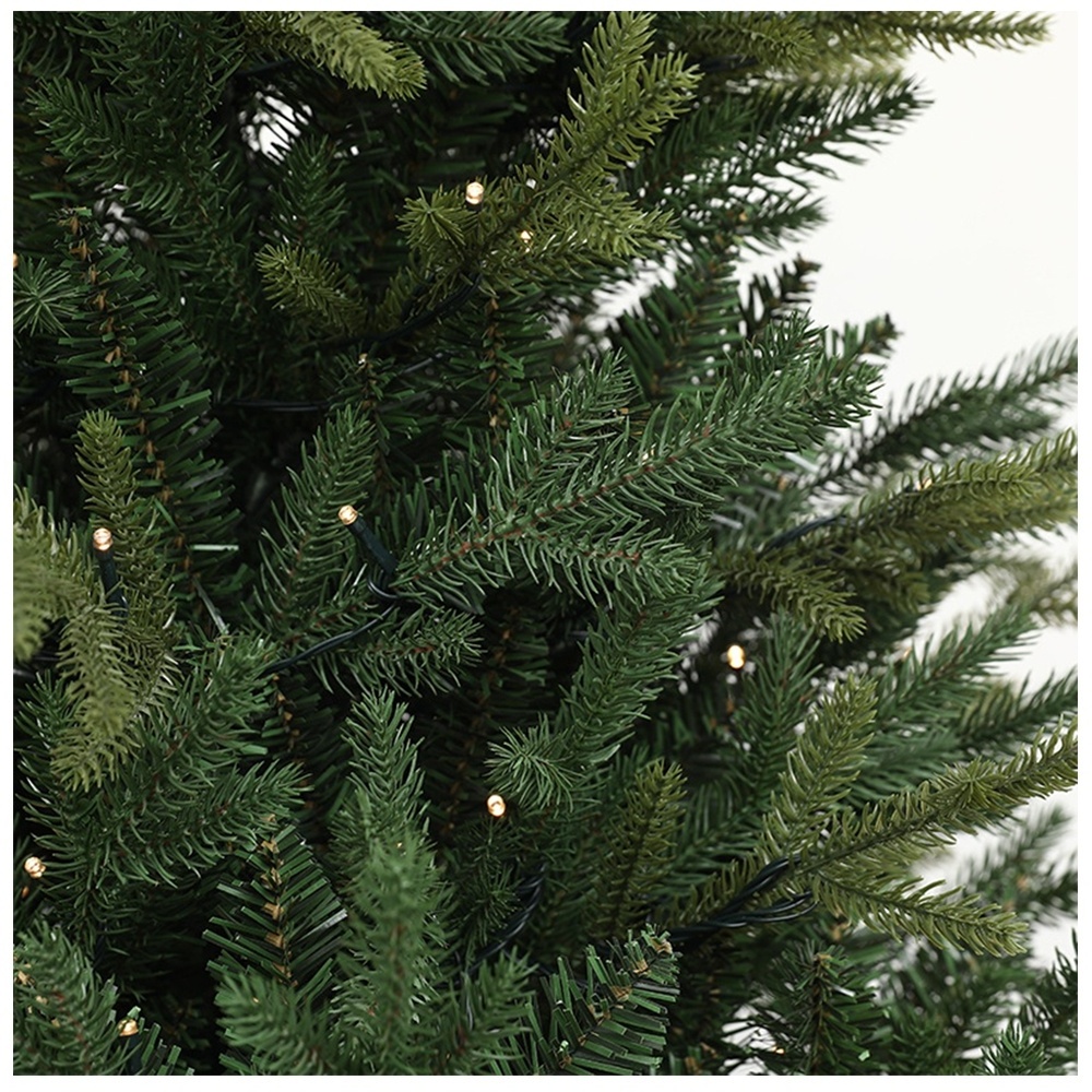 1.8M Green Slim Artificial Led Christmas Tree