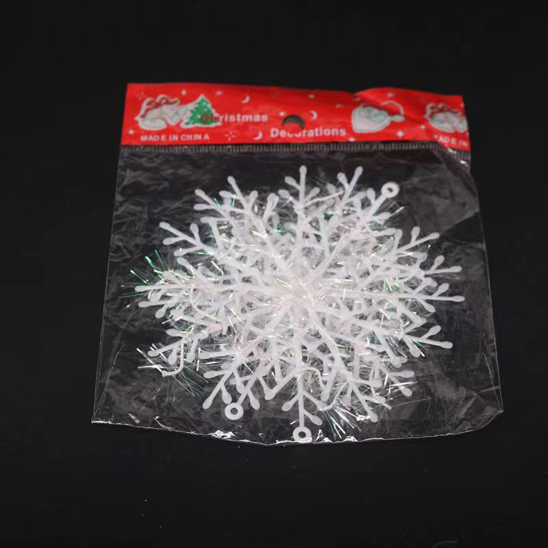 New design Christmas snowflake for Christmas decorations plastic Snowflake